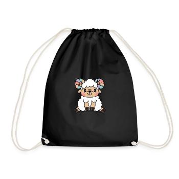 Poison d’éleveur de moutons doux - Sac de sport léger - noir - Devant