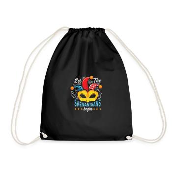 Shenanigans commence Joker ou drôle de personne poison - Sac de sport léger - noir - Devant