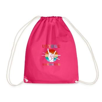 Future Drumstar Music Boy Girl Children Youth - Sac de sport léger - fuchsia - Devant