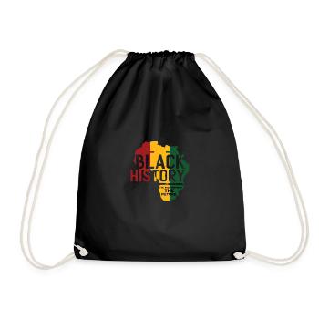 Honorer le passé en inspirant Zita drôle - Sac de sport léger - noir - Devant