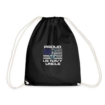 Nous a bénis citation oncle fier - Sac de sport léger - noir - Devant