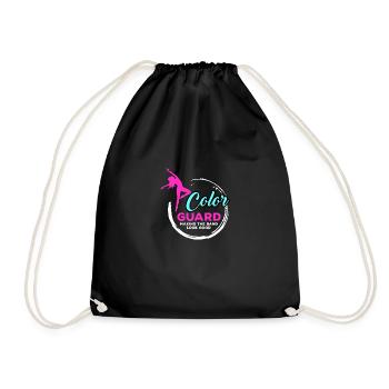 Color watch makes the band funny quote Color Guar - Drawstring Bag - black - Front