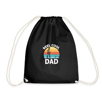 Citation drôle Désespérément Vintage Real Cool-Dad F - Sac de sport léger - noir - Devant