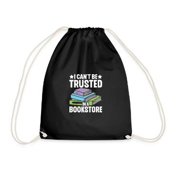 It's a beautiful day ignoring people u - Drawstring Bag - black - Front