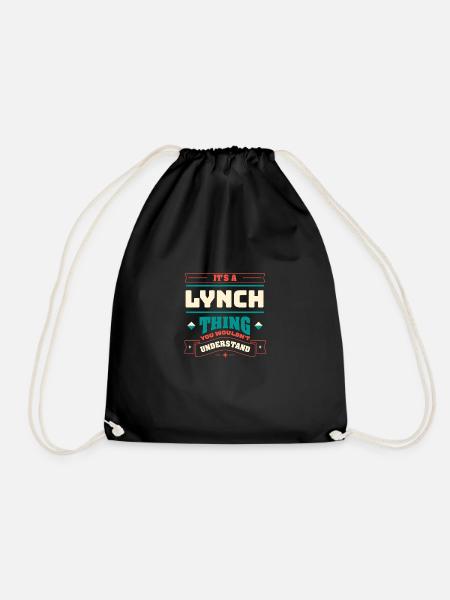 Es ist eine Lynch-Sache Nachname passend zur Famil - Sportstaske - sort