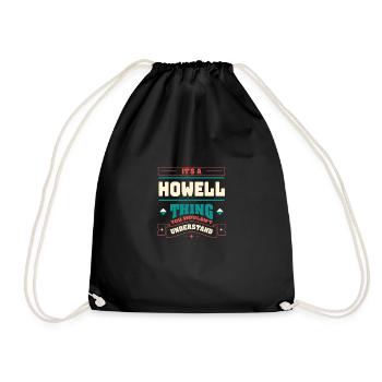 C’est une chose Howell, le nom de famille pour le Fami - Sac de sport léger - noir - Devant