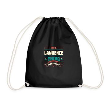 C’est un truc de Lawrence, le nom de famille du Fa - Sac de sport léger - noir - Devant
