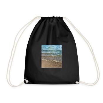 Beach - Turnbeutel - Schwarz - Vorne