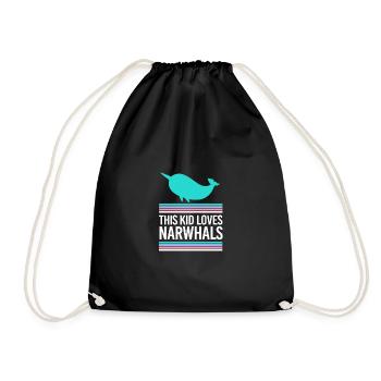 Narval - Sac de sport léger - noir - Devant
