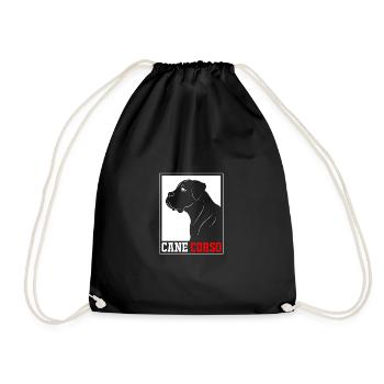 Cane corso - Sac de sport léger - noir - Devant