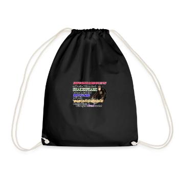 Shakespeare Monkey Paradox - Drawstring Bag - black - Front