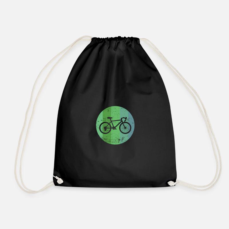 Radfahrer - Turnbeutel - Schwarz