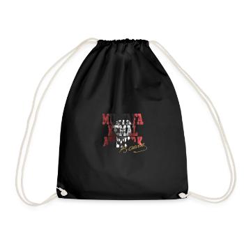 Mustafa Kemal Ataturk - Drawstring Bag - black - Front