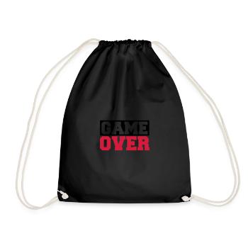 game over - Sac de sport léger - noir - Devant