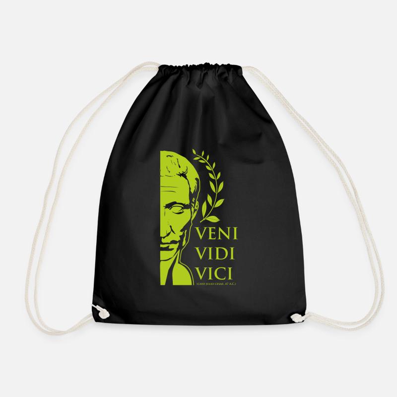 César vert - Sac de sport léger - noir