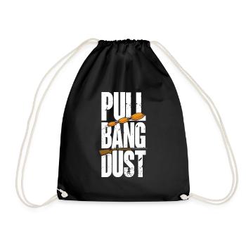 Shooting Skeet Clay Pigeon Shooting - Drawstring Bag - black - Front