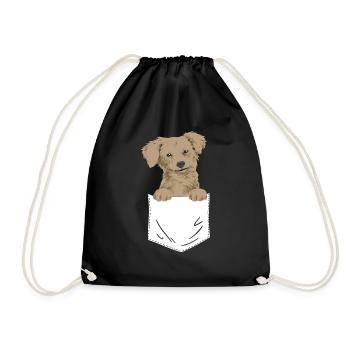 Chiweenie Chien - Sac de sport léger - noir - Devant