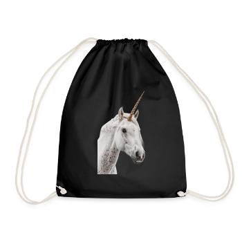 Licorne - Sac de sport léger - noir - Devant