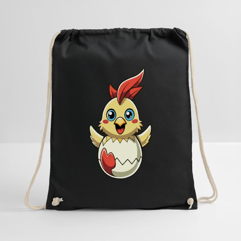 Happy Easter - Easter Chicken - Easter Egg - Gift Drawstring Bag