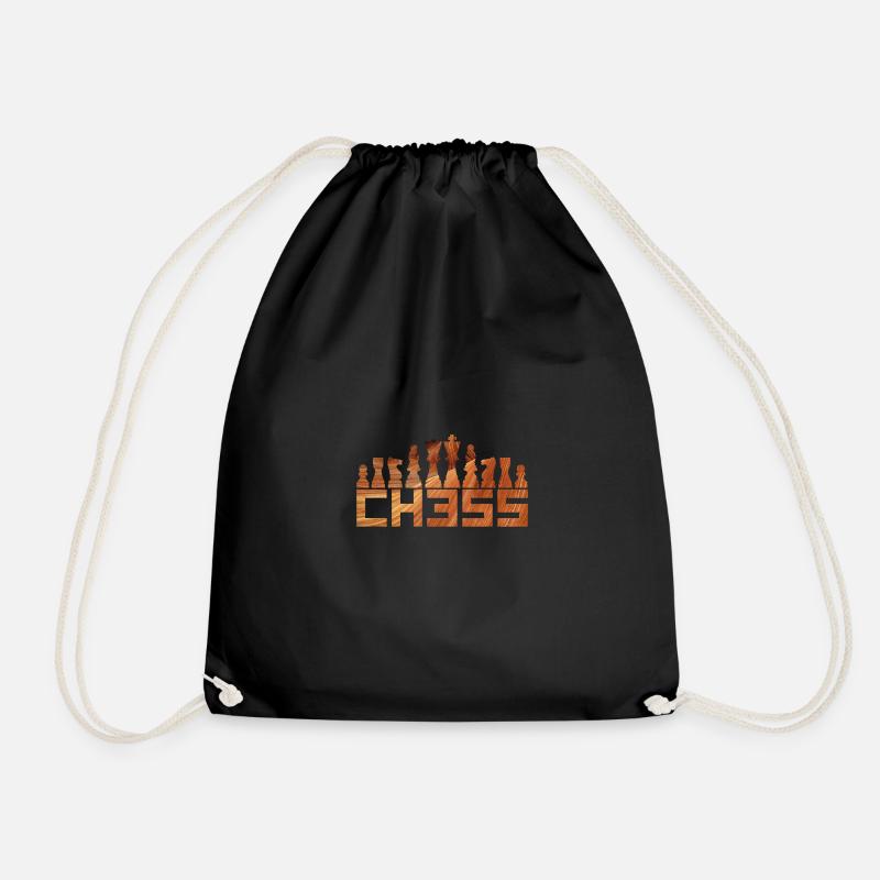 Échecs - Sac de sport léger - noir