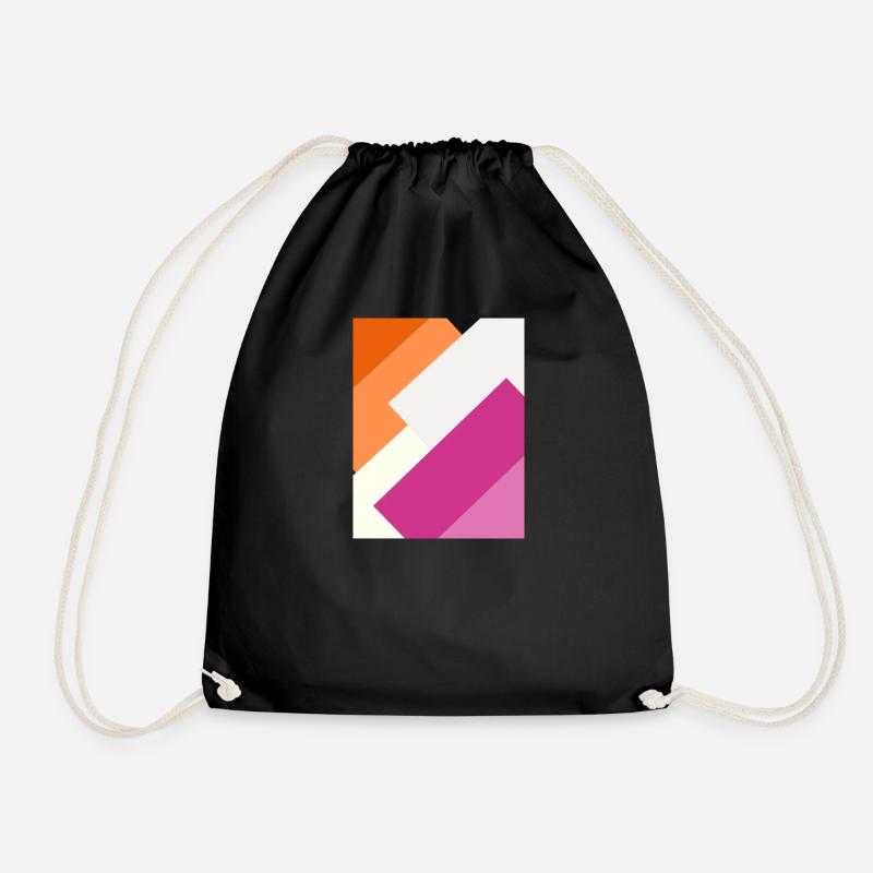 Lesbian Geometrics - Turnbeutel - Schwarz
