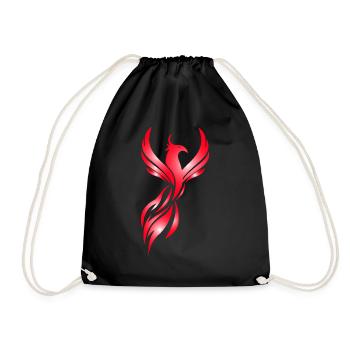Phoenix Gift Fantasy Idée Cadeau Feu - Sac de sport léger - noir - Devant