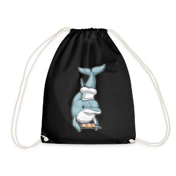 Pain Dolphin Baker Baking - Sac de sport léger - noir - Devant