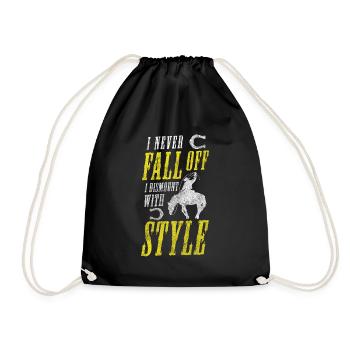 Selle de cowboy - Sac de sport léger - noir - Devant