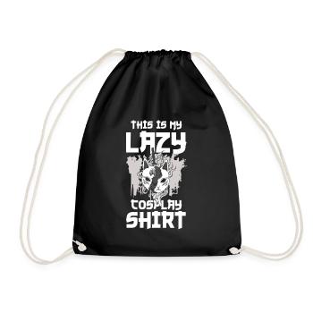 Anime Disguise Gambler - Drawstring Bag - black - Front