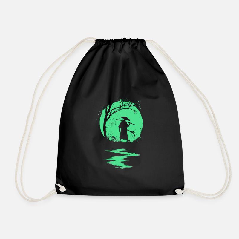 Ninja design abstrait - Sac de sport léger - noir