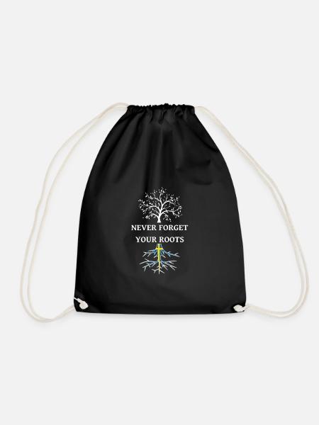 Swedish Roots racines suédoises - Sac de sport léger - noir