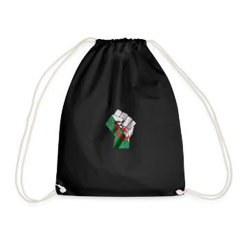 revolution algerie - Sac de sport léger - noir - Devant