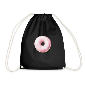 Beignet - Sac de sport léger - noir - Devant