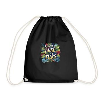 Vous n’avez rien à faire. Source. Chemises en dialecte anversois - Sac de sport léger - noir - Devant