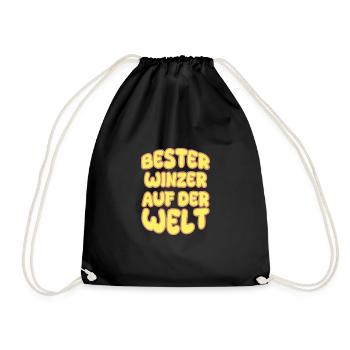 Vocation Winemaker - Drawstring Bag - black - Front