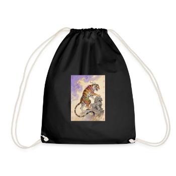 La Course Céleste : Zouwu – Élan Sacré - Sac de sport léger - noir - Devant
