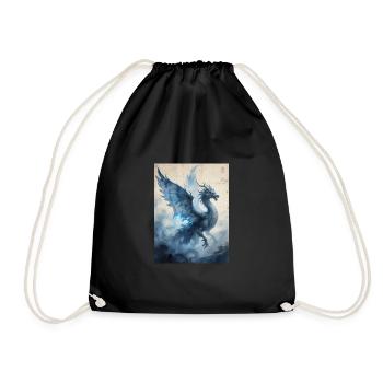 The Stormmaster: Yinglong – Flood - Drawstring Bag - black - Front