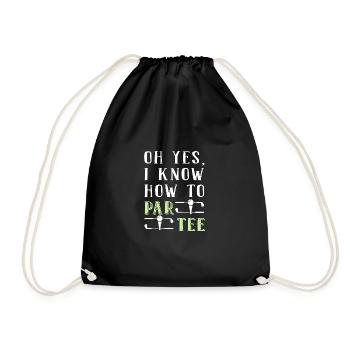 Golf Golfeurs Golfeurs - Sac de sport léger - noir - Devant