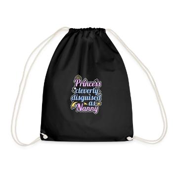 Nanny Babysitter Childminder - Drawstring Bag - black - Front