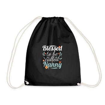 Nanny Babysitter Childminder - Drawstring Bag - black - Front