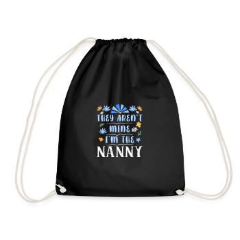 Nanny Babysitter Childminder - Drawstring Bag - black - Front