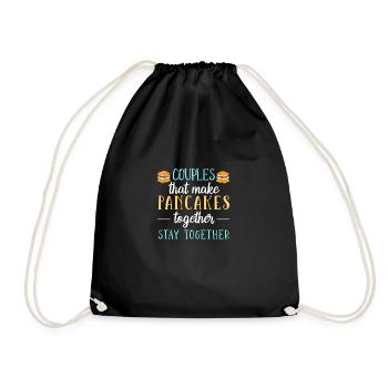 Crêpe - Sac de sport léger - noir - Devant