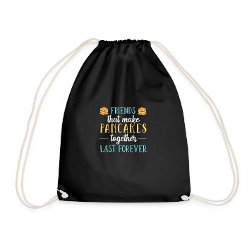 Crêpe - Sac de sport léger - noir - Devant