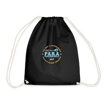 Paraprofessionnel - Sac de sport léger - noir - Devant