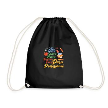 Paraprofessionnel - Sac de sport léger - noir - Devant