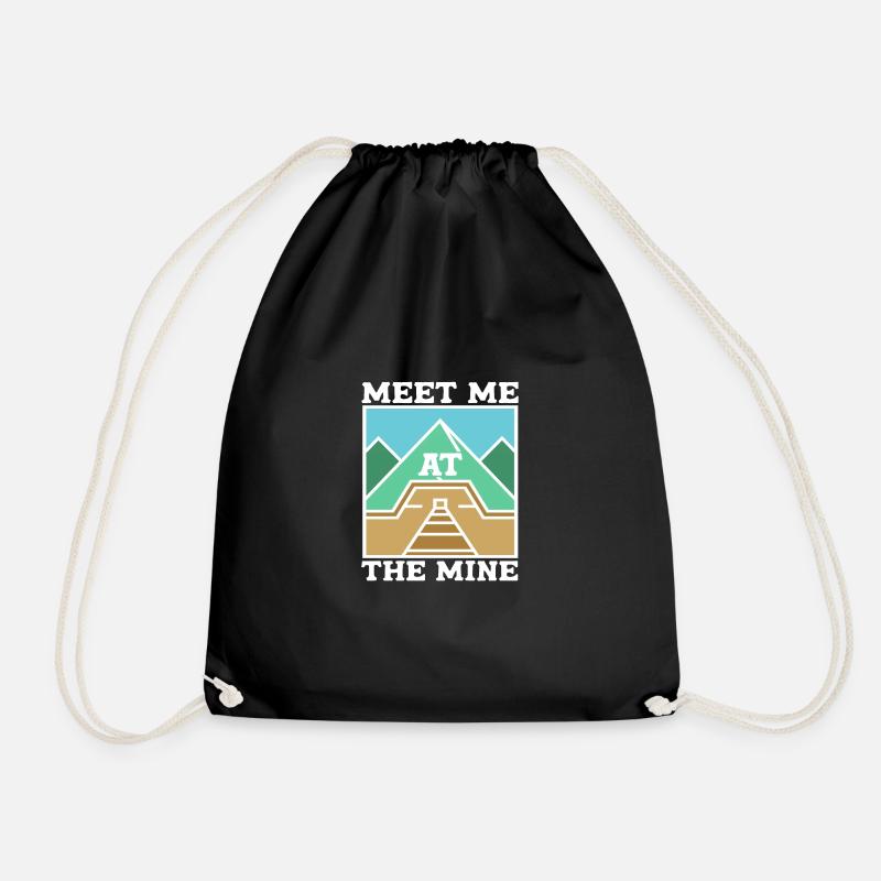 Mineurs de mines - Sac de sport léger - noir