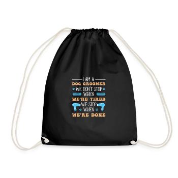 Toiletteur pour chiens Toiletteur pour chien - Sac de sport léger - noir - Devant