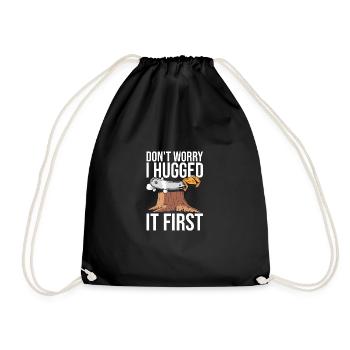 Bûcheron Bûcheron Tronçonneuse - Sac de sport léger - noir - Devant
