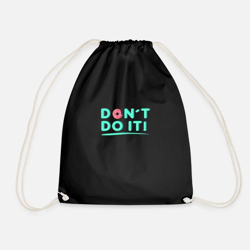 Ne le faites-le - Sac de sport léger - noir