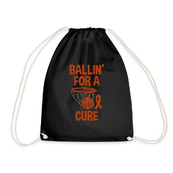 Ballin' For A Cure 4 - Sac de sport léger - noir - Devant
